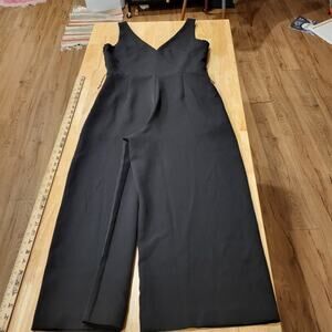 NWT Sam Edelman Size 8 Sleeveless One Piece Wide Legged Jumpsuit 19" P2P